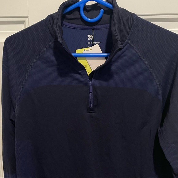 Men’s Blue Activewear Half Zip SZ S NWT - Picture 10 of 11